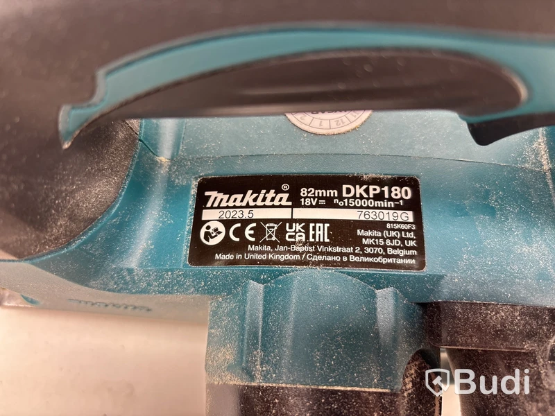 Trådlös hyvelmaskin Makita, DKP180