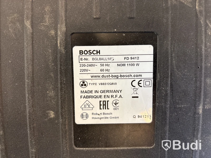 Dammsugare Bosch, BGL8ALL1/03