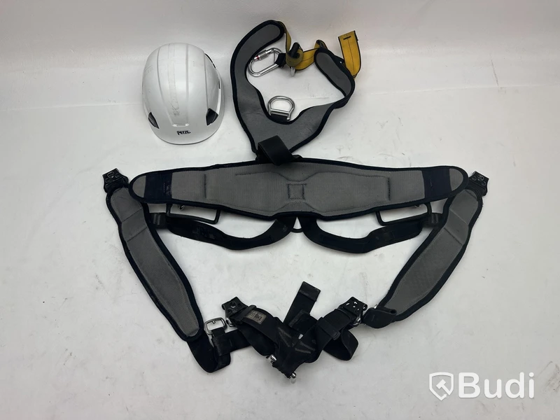 Fallskyddssele och skyddshjälm Petzl