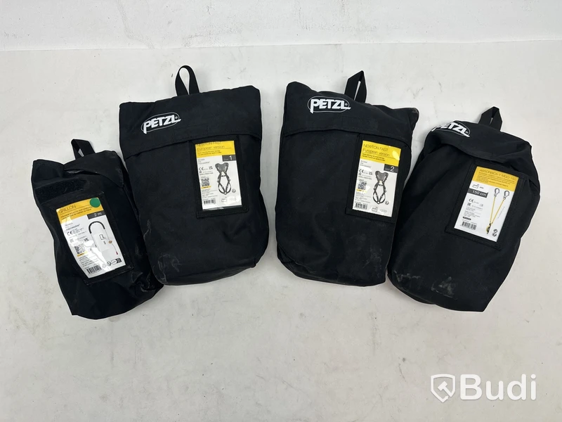 Parti med klätterredskap Petzl