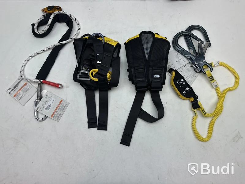 Parti med klätterredskap Petzl