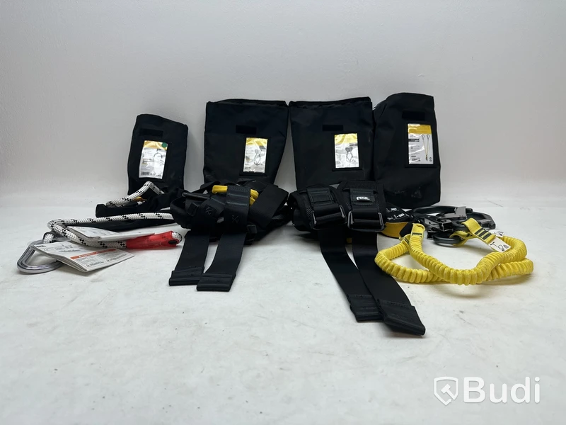 Parti med klätterredskap Petzl