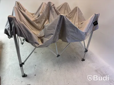Partytält Hallgruppen, inkl. väska på hjul