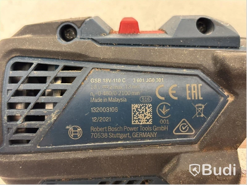Borrskruvdragare Bosch, GSB 18V-110 C