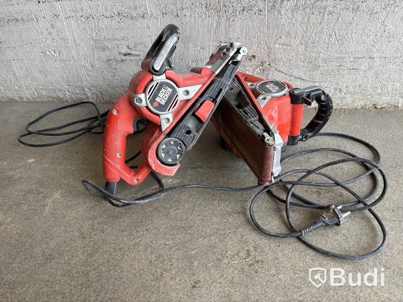2 st. Bandslipmaskiner Black & Decker, KA88 Type 3
