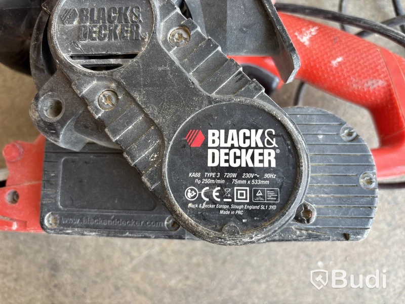 2 st. Bandslipmaskiner Black & Decker, KA88 Type 3