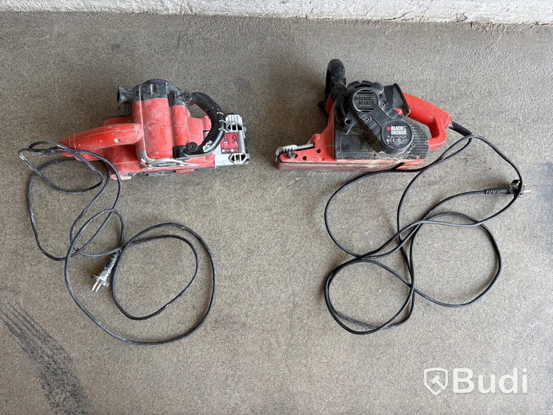 2 st. Bandslipmaskiner Black & Decker, KA88 Type 3