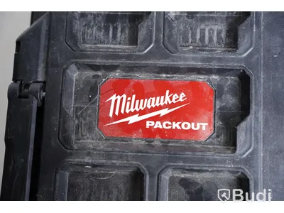 Låda Milwaukee Packout inkl. verktyg.