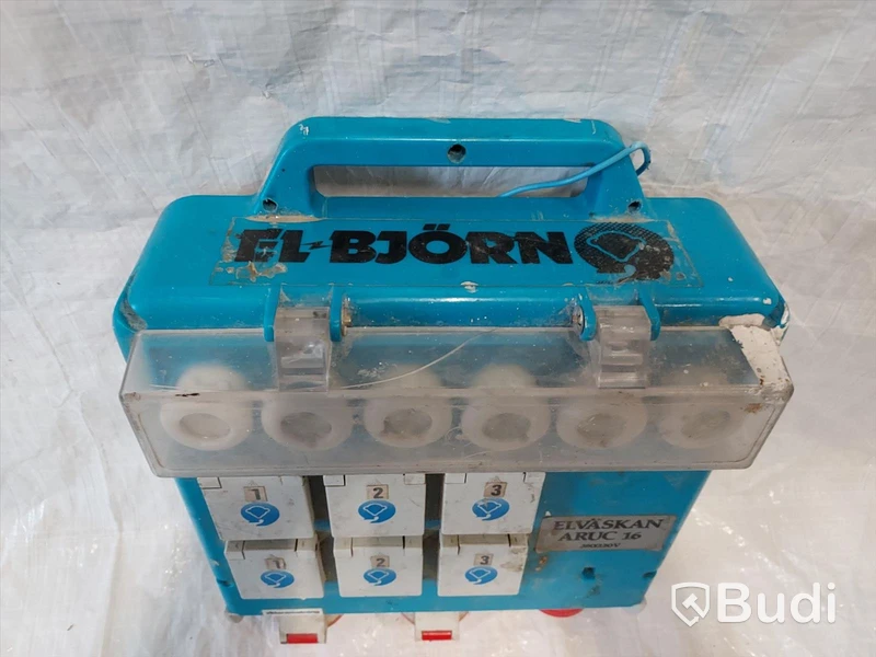 Värmefläktar, byggfläkt EL Björn, FRICO