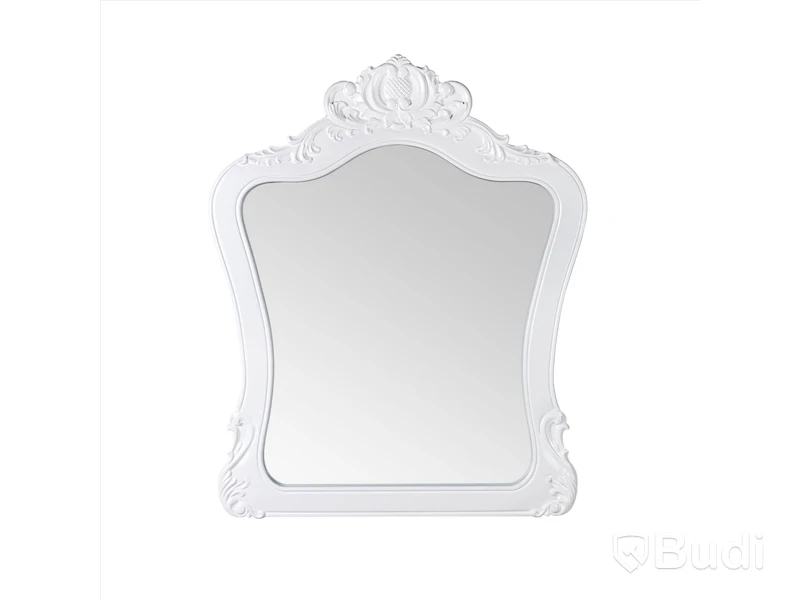 1 st Klassisk Badrumsspegel NY 78x95cm Fransk Vit Denver Ord. Pris: 1117 kr
