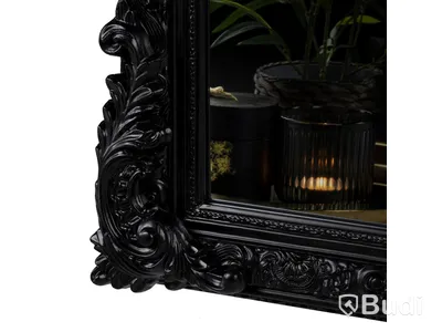 1 st Svart Spegel NY 114x100cm Fransk Antik Elizabeth Ord. Pris: 2396 kr