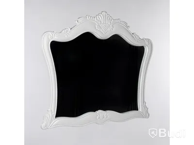 Klassisk badrumsspegel 116x92cm Fransk Vit Toronto Ord. Pris: 1117 kr