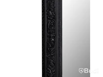 Svart spegel 114x100cm Fransk Antik Elizabeth Ord. Pris: 2396 kr