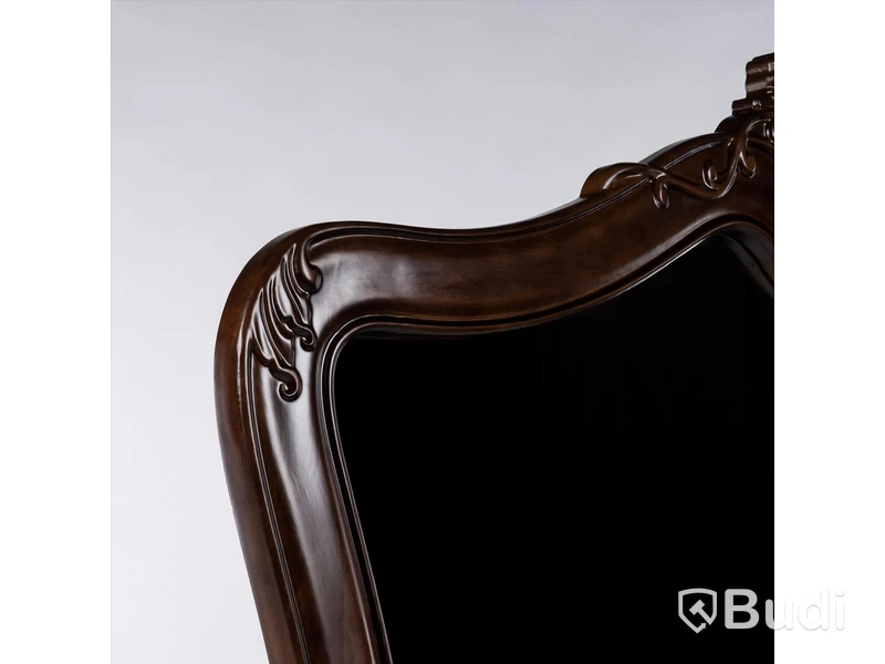 Klassisk badrumsspegel 116x92cm Fransk Mörkbrun Ottawa Ord. Pris: 1596 kr