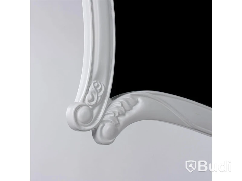 Klassisk badrumsspegel 116x92cm Fransk Vit Ottawa Ord. Pris: 1117 kr