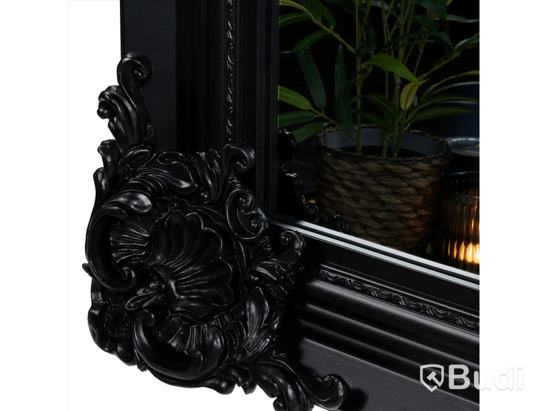 Stor helkroppsspegel 120x240cm Svart Queen Ord. Pris: 4477 kr