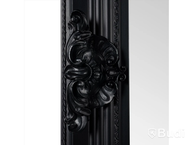 Stor helkroppsspegel  120x240cm Svart Queen Ord. Pris: 4477 kr
