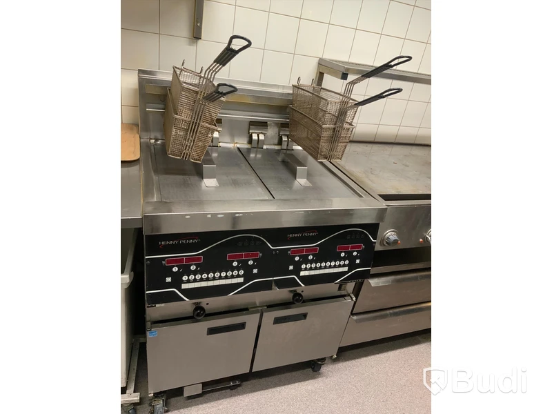 Dubbelfritös Henny Penny med dubbla korgar