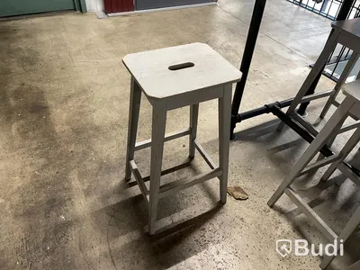 8st träpallar Grå, 65cm höga