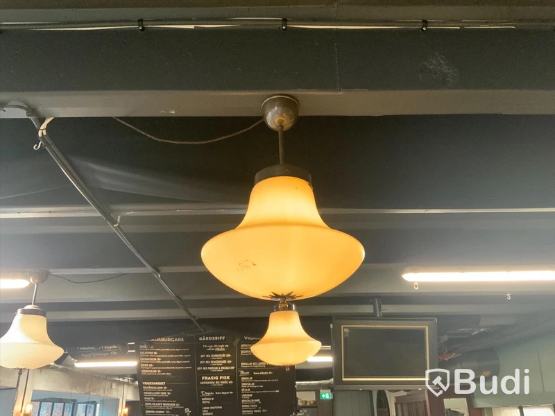 Taklampa ca 40 cm på bredaste punkten