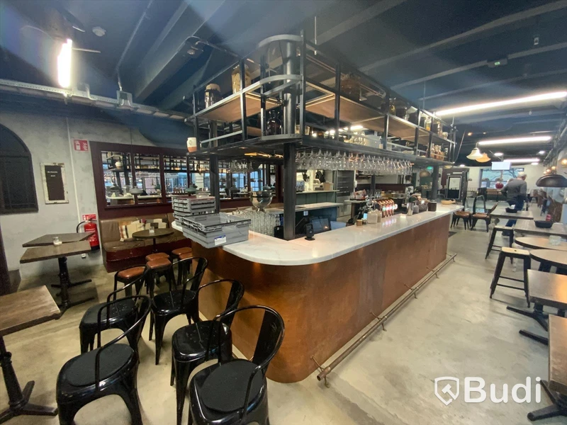 Bar Ö, med marmorskiva, 520x255 med fotstöd