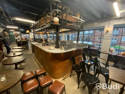 Bar Ö, med marmorskiva, 520x255 med fotstöd