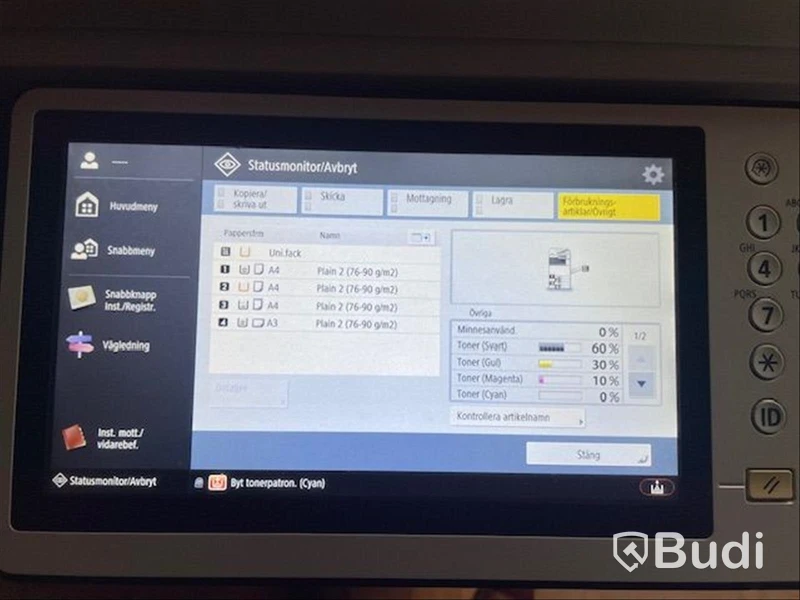 Multifunktionsskrivare Canon MFP C3520I