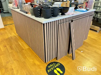 Caféinredning och varor. Stort parti!