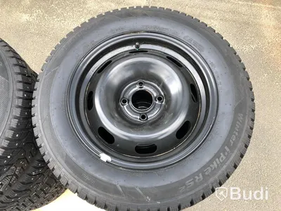 Vinterdäck 195/65x15 dubbade på fälg 4st, Citroen mfl