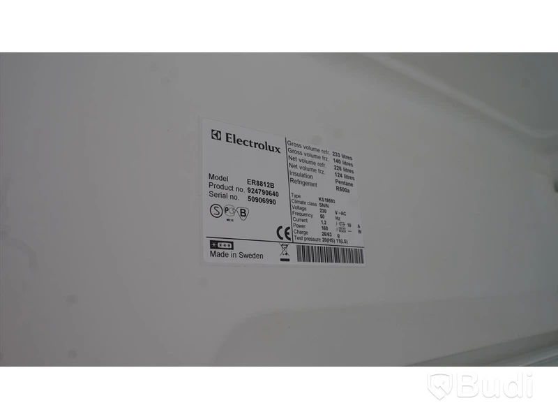 Kylskåp Electrolux . Auktionen omstartad.. Auktionen omstartad.. Auktionen omstartad.. Auktionen omstartad.