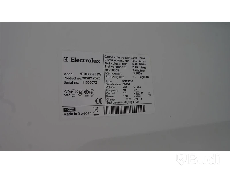 Kylskåp Electrolux
