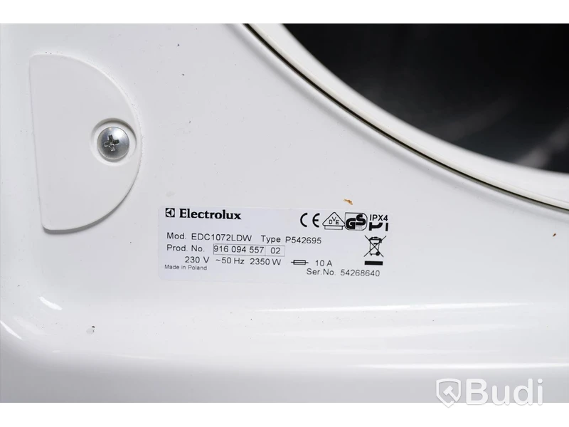 Kondenstumlare - Electrolux EDC1072LDW