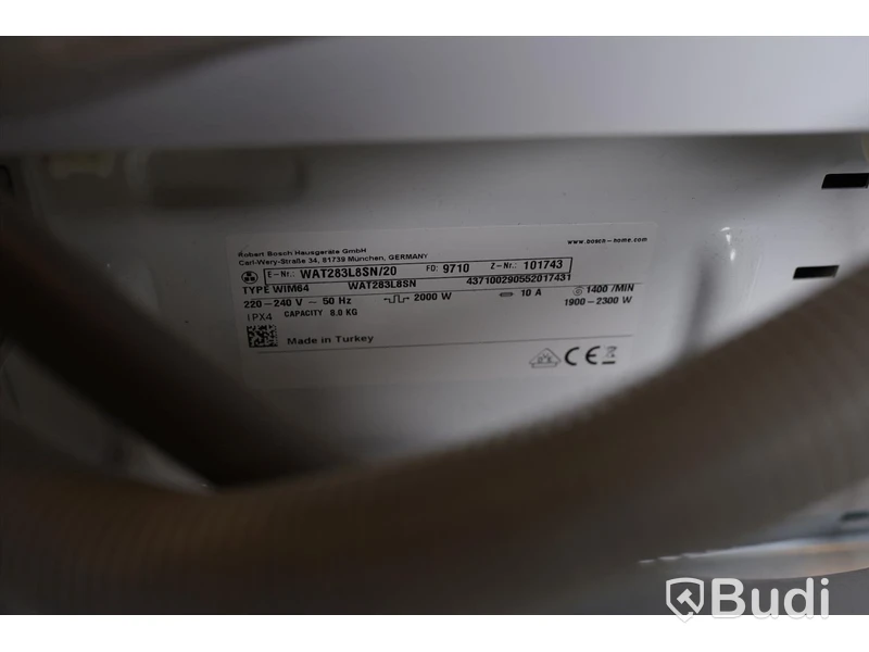 Tvättmaskin - Bosch Serie 6 WAT283L8SN/20