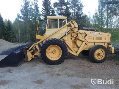 Baklastare Volvo 621 -1970. Hjullastare