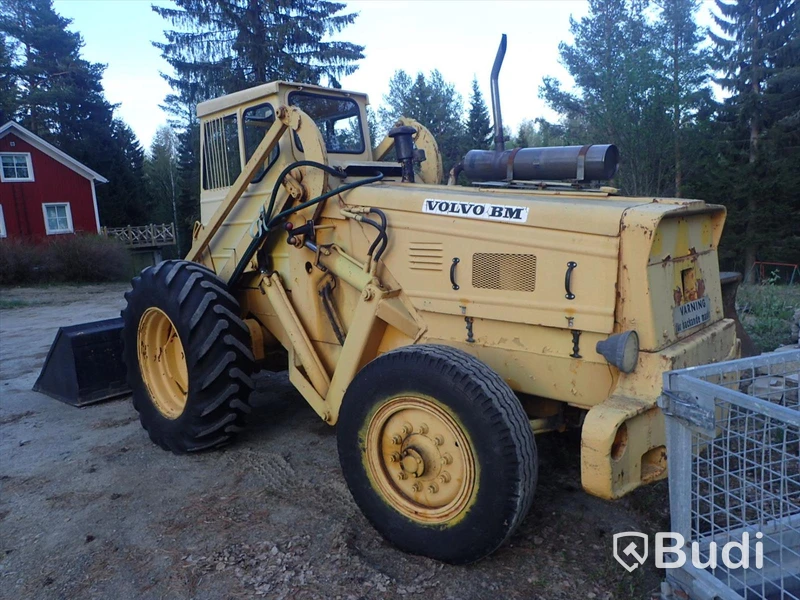 Baklastare Volvo 621 -1970. Hjullastare