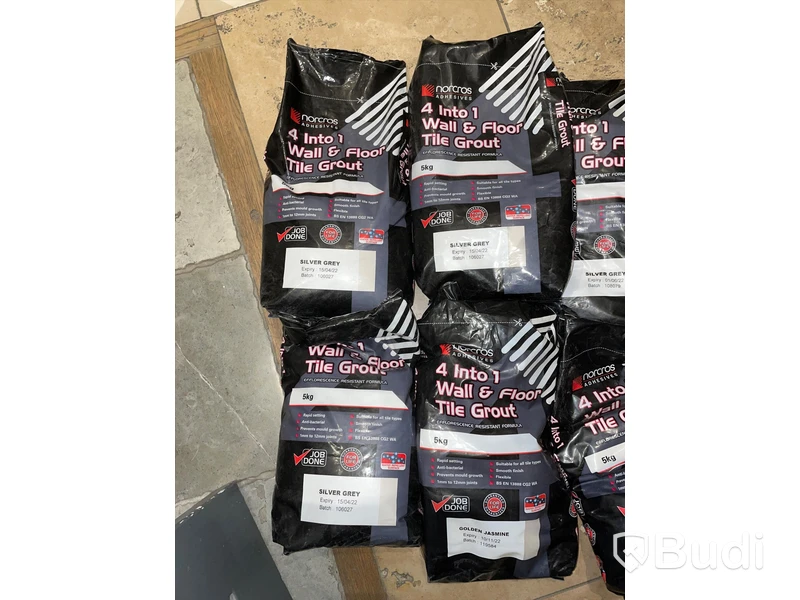 Norcros Kakelfog - 5KG, 11 påsar.