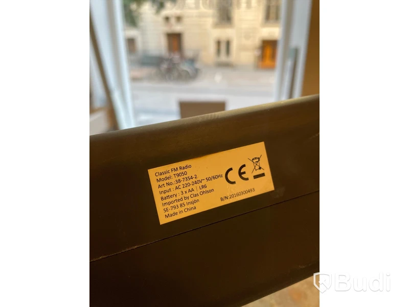 Högtalare med FM-radio