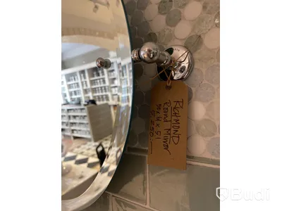 Badrumspegel Round mirror, Nypris: 5250 sek