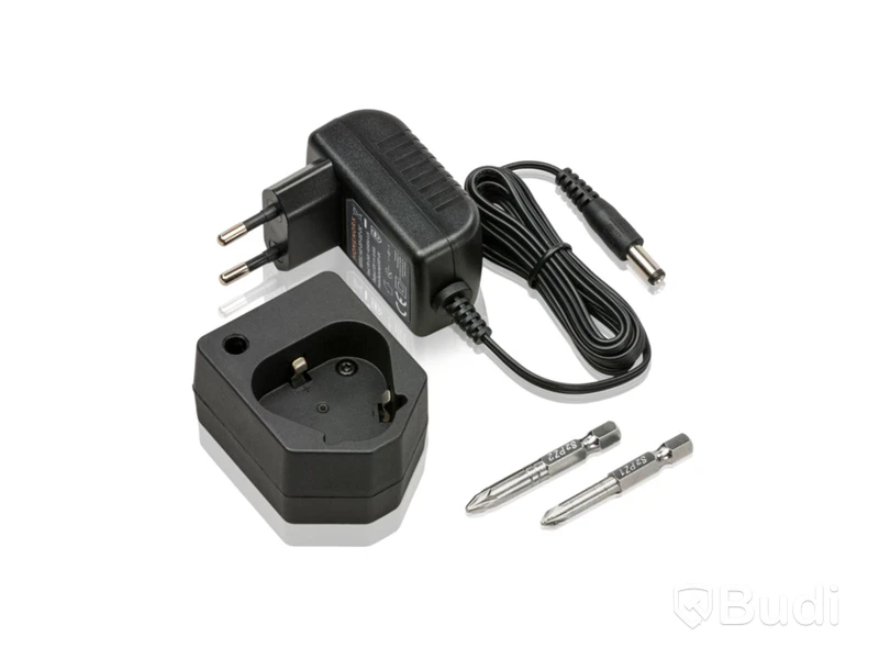 1 st. borrskruvdragare 12V inkl. bitssats, samt 1. st laddare och 1 st. 1500 mAh-batteri. Totalt ord. pris ink. moms ca: 890 kr.