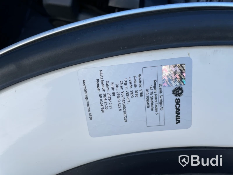 Lastbil Scania P250 LB4X2MNB -2014 | Zepro | Höj & sänk skåp
