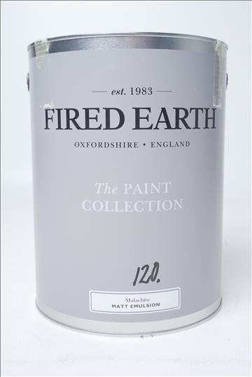 Färgburkar - Fired Earth Malachite 7,5l 