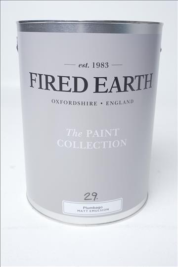 Färgburk - Fired Earth Plumbago 7,5 l 