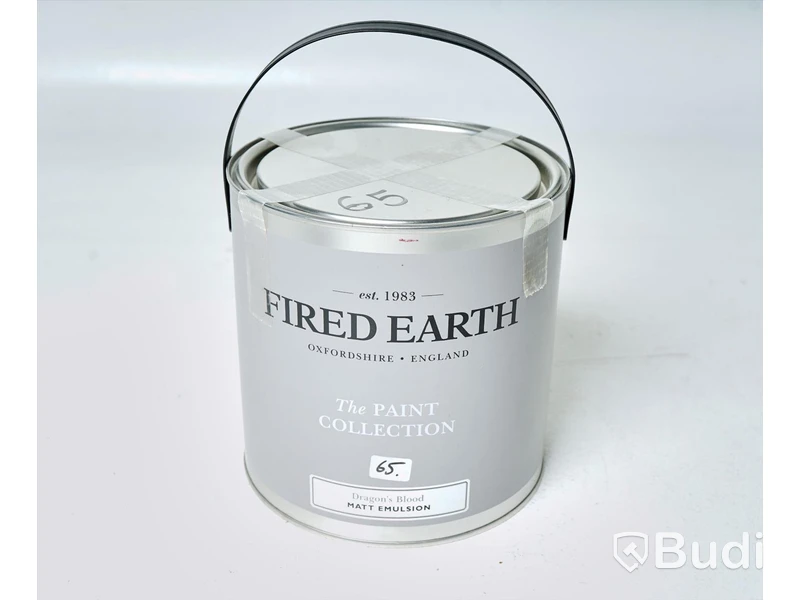 Färgburk - Fired Earth, Dragons Blood 2,5 l