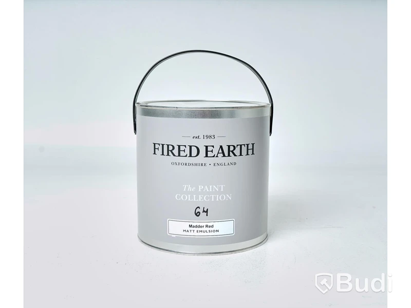 Färgburk - Fired Earth, Madder Red 2,5 l