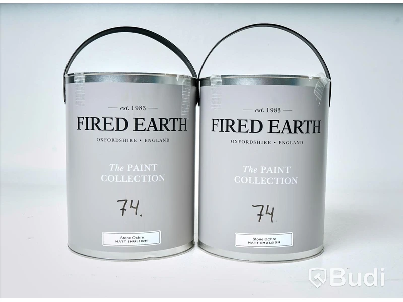Färgburk - Fired Earth, Stone Ochre 10 l