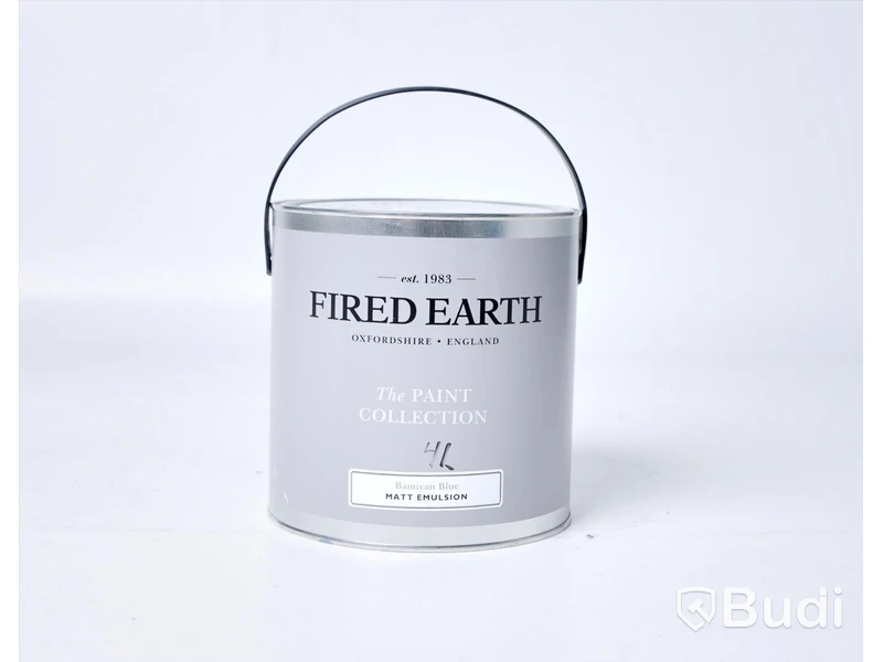 Färgburk - Fired Earth, Bamiyan Blue 2,5 l