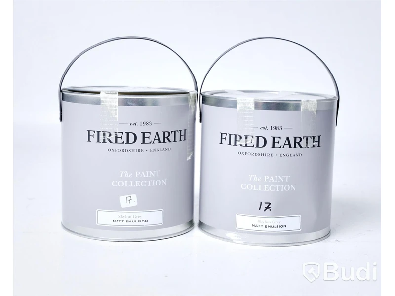 Färgburk - Fired Earth, Skylon Grey 5 l