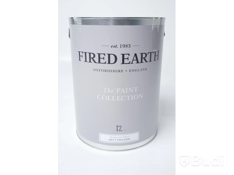 Färgburk - Fired Earth Modernist White 17,5 l