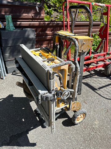 Bordscirkelsåg - Dewalt DW745-QS