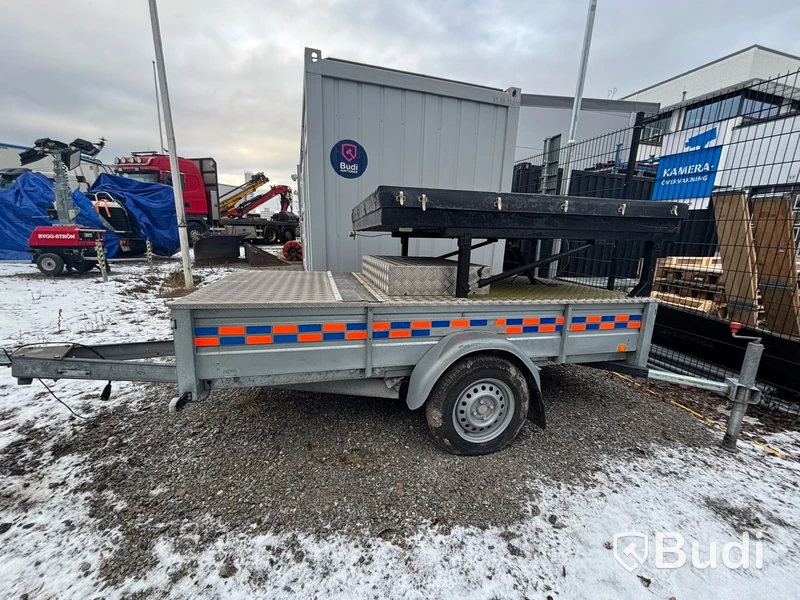 TMA-släp Tiki C631 CS265-R -2014 | Reparationsobjekt